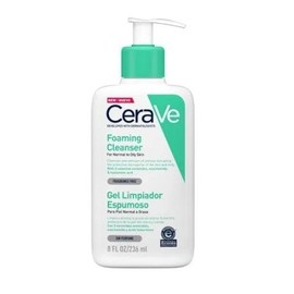 CERAVE GEL LIMPIADOR ESPUMOSO 236ML