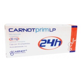 CARNOTPRIM LP (METOCLOPRAMIDA) TAB 30MG C10