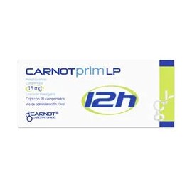 CARNOTPRIM LP (METOCLOPRAMIDA) COMP 15MG C20