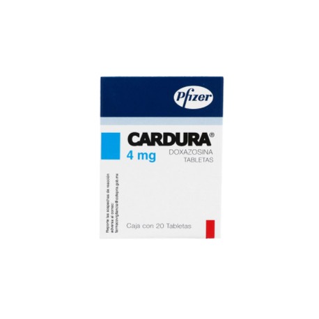 CARDURA (DOXAZOSINA) TAB 4MG C20