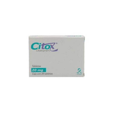 CITOX (CITALOPRAM) TAB 20MG C28