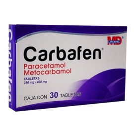 CARBAFEN (METOCARBAMOL/PARACETAMOL) TAB 400/350MG C30