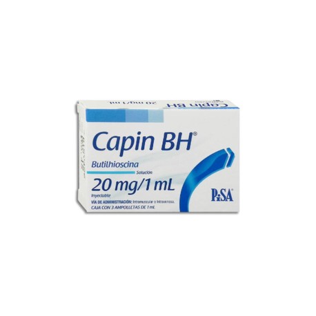 CAPIN BH (HIOSCINA) AMP 20MG/1ML C3 PISA