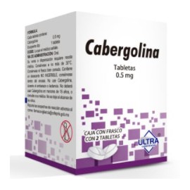 CABERGOLINA TAB 0.5MG C2 ULTRA