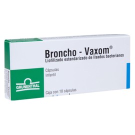 BRONCHO VAXOM INF (LISADOS BACTERIANOS) SOB 3.5MG  C10