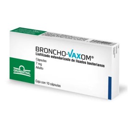 BRONCHO VAXOM ADULTO (LISADOS BACTERIANOS) CAP 7MG C10