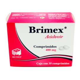 BRIMEX (ACICLOVIR) COMP 400MG C35