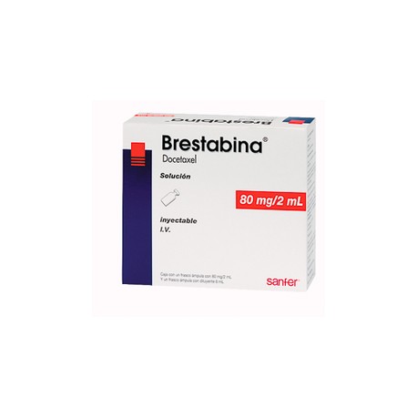 BRESTABINA (DOCETAXEL) AMP 80MG/2ML