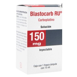 BLASTOCARB RU (CARBOPLATINO) FCO AMP 150MG