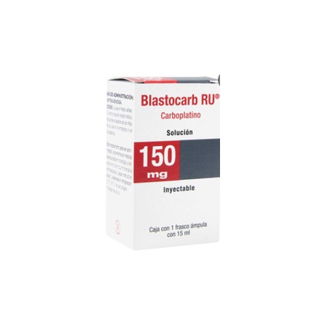 BLASTOCARB RU (CARBOPLATINO) FCO AMP 150MG