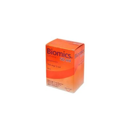 BIOMICS (CEFIXIMA) SUSP 100MG/5ML 50ML