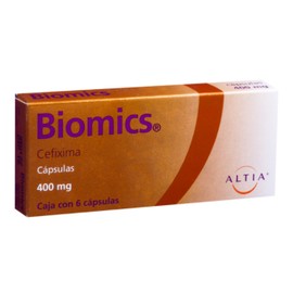 BIOMICS (CEFIXIMA) CAP 400MG C6