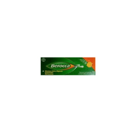 BEROCCA (VITAMINAS/CALCIO/MAGNESIO) COMP EFERV C10