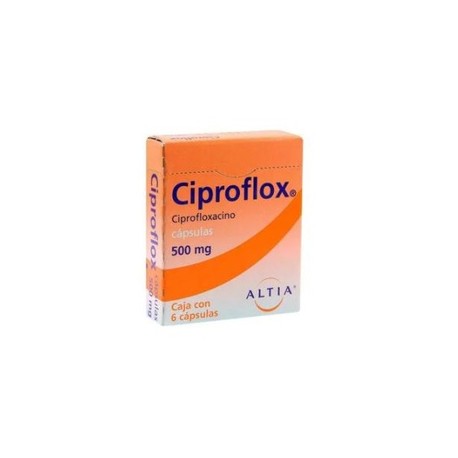 CIPROFLOX (CIPROFLOXACINO) CAP 500MG C6