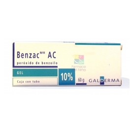 BENZAC AC (PEROXIDO DE BENZOILO) GEL 10% 60G