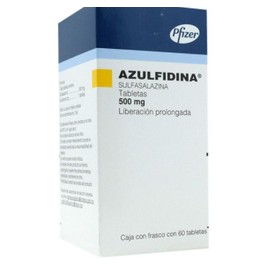 AZULFIDINA (SULFASALAZINA) TAB 500MG C60