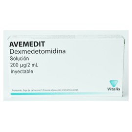 AVEMEDIT (DEXMEDETOMIDINA) AMP 200MG/2ML C5