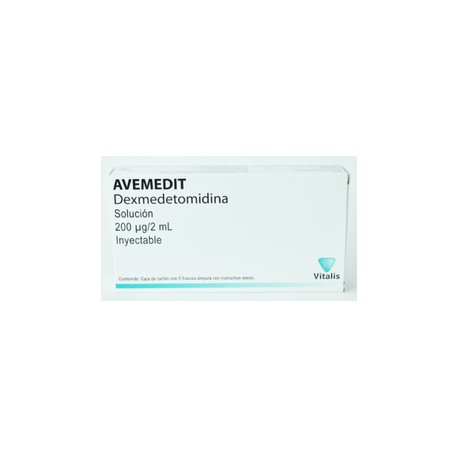 AVEMEDIT (DEXMEDETOMIDINA) AMP 200MG/2ML C5