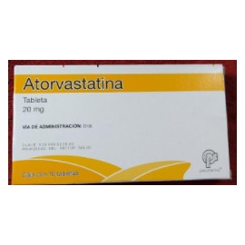 ATORVASTATINA TAB 20MG C10 PSICOFARMA