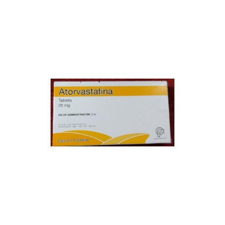 ATORVASTATINA TAB 20MG C10 PSICOFARMA