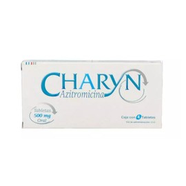 CHARYN (AZITROMICINA) TAB 500MG C4