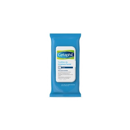 CETAPHIL TOALLITAS DE LIMPIEZA FACIAL C25