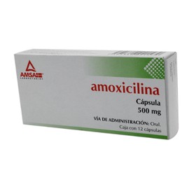 AMOXICILINA CAP 500MG C12 AMSA
