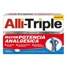 ALLI-TRIPLE (DICLOFENACO/COMPLEJO B) TAB 50/50MG C6