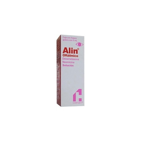 ALIN OFTALMICO (DEXAMETASONA/NEOMICINA) SOL GTS 0.9MG/3.5MG/ML 5ML