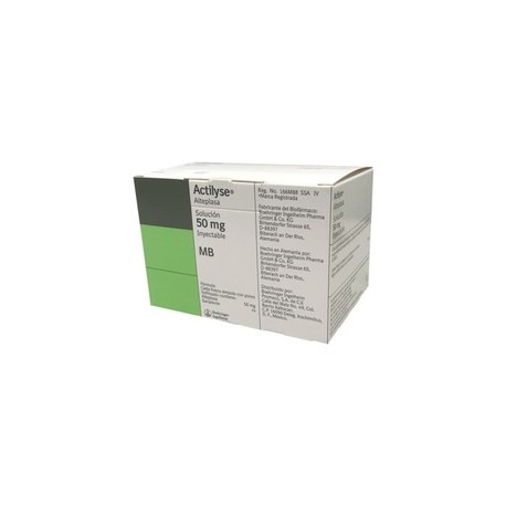 ACTILYSE (ALTEPLASA) FCO AMP 50MG C2