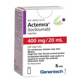 ACTEMRA (TOCILIZUMAB) FCO AMP 400MG 20ML