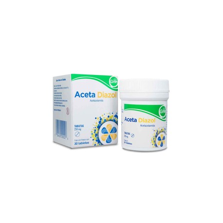 ACETA DIAZOL (ACETAZOLAMIDA) TAB 250MG C30