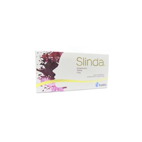 SLINDA (DROSPIRENONA) TAB 4MG C28