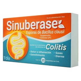 SINUBERASE COLITIS (BACILLUS CLAUSII) AMP 5ML C20