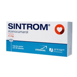 SINTROM (ACENOCUMAROL) TAB 4MG C30