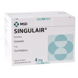 SINGULAIR (MONTELUKAST) SOB GRANULADO 40MG C10