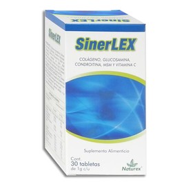 SINERLEX (COLAGENO/GLUCOSAMINA/CONDROITINA/MSM/VIT C) 101G C30