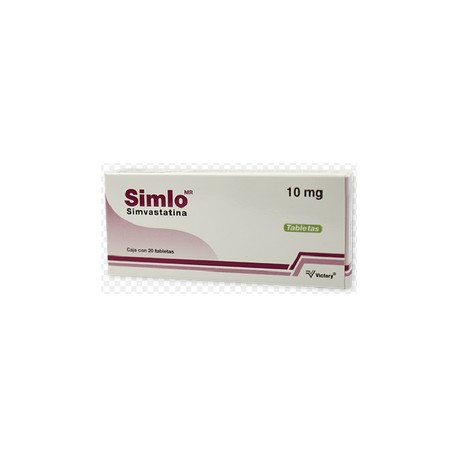 SIMLO (SIMVASTATINA) TAB 10MG C20