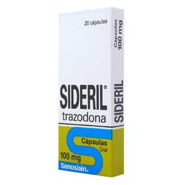 SIDERIL (TRAZODONA) CAP 100MG C20