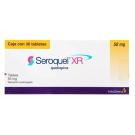 SEROQUEL XR (QUETIAPINA) TAB 50MG C30