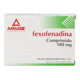 FEXOFENADINA COMP 180MG C10 AMSA