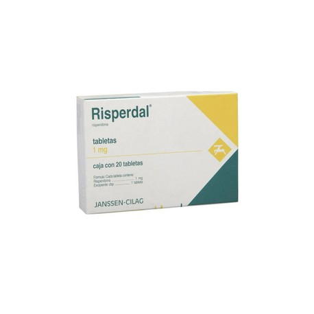 RISPERDAL (RISPERIDONA) TAB 1MG C20