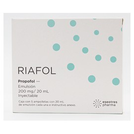 RIAFOL (PROPOFOL) AMP 200MG/20ML C5