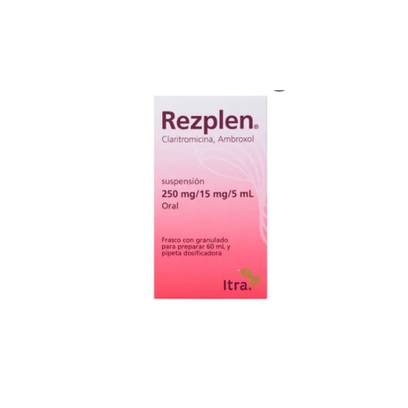 REZPLEN (CLARITROMICINA/AMBROXOL) SUSP 250/15MG 60ML C1