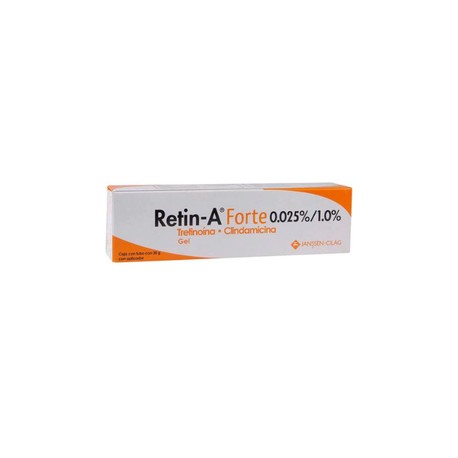 RETIN A FORTE GEL (TRETINOINA/CLINDAMICINA) 0.025/1% 30G