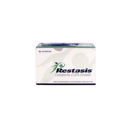 RESTASIS (CICLOSPORINA) VIAL 0.05% C30