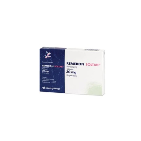 REMERON SOLTAB (MIRTAZAPINA) TAB 30MG C12