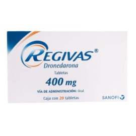 REGIVAS (DRONEDARONA) TAB 400MG C20