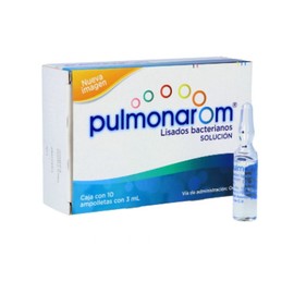 PULMONAROM (LISADOS BACTERIANOS) SOL AMP C20