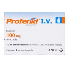 PROFENID IV (KETOPROFENO) AMP 100MG C3